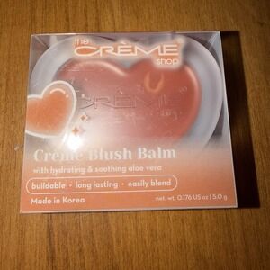 NEW The Creme Shop Creme Blush Balm Teddy Bear Aloe Vera Buildable Long Lasting